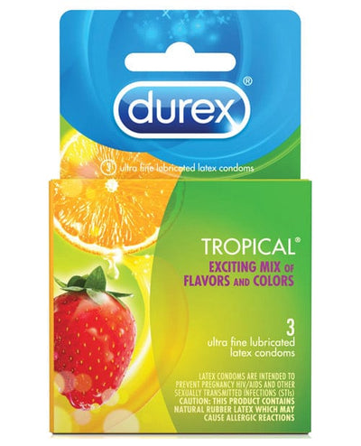 Paradise Marketing Durex Tropical Flavors 3 Box More