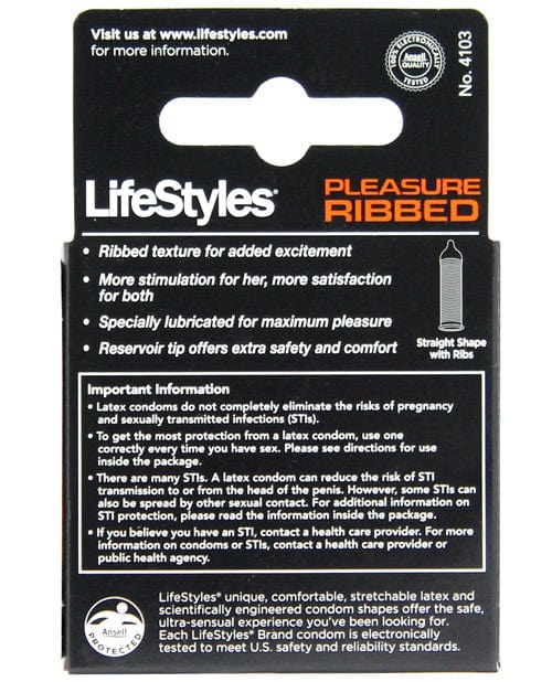 Paradise Marketing Lifestyles Ultra Ribbed - Box Of 3 More