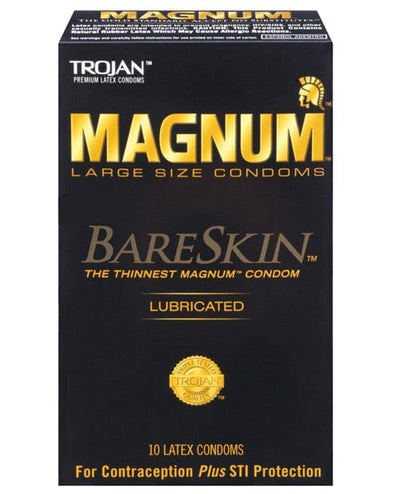 Paradise Marketing Trojan Magnum Bareskin Condoms 10 More