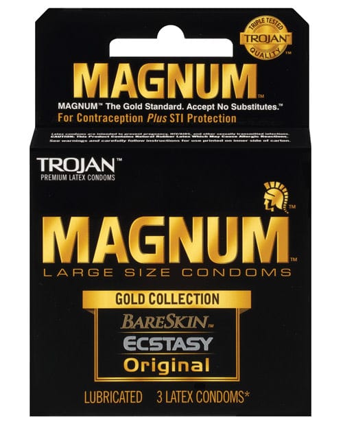 Paradise Marketing Trojan Magnum Gold Collection - Box Of 3 More