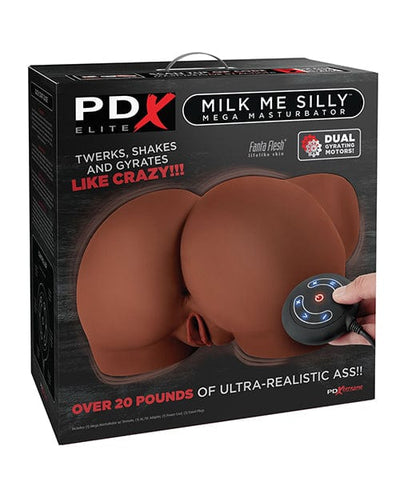 Pdx Brands Pdx Elite Milk Me Silly Mega Masturbator Brown Penis Toys