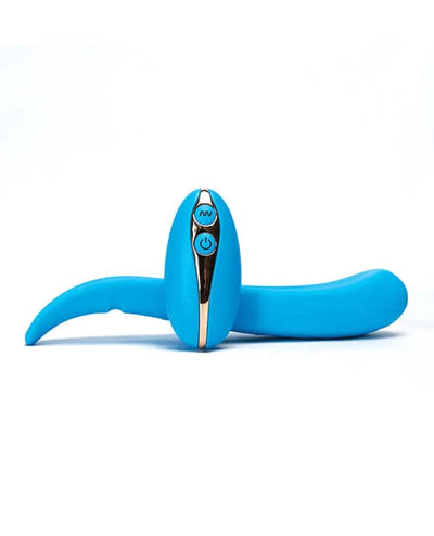 Perfect Dimensions LLC 2chooselove The Luvslide Couples Vibrator W-remote - Blue Penis Toys