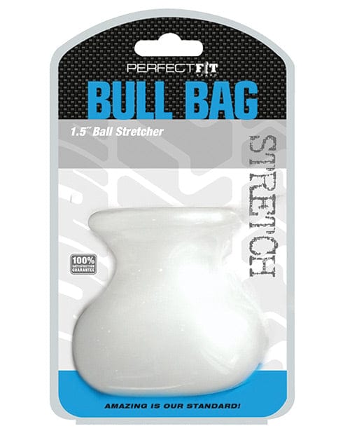 Perfect Fit Brand Perfect Fit Bull Bag Ball Stretcher Clear / 1.5" Penis Toys