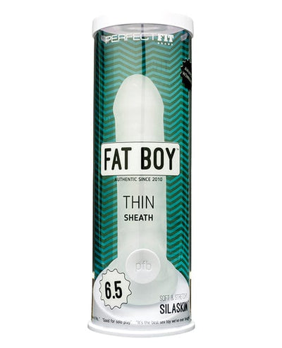Perfect Fit Brand Perfect Fit Fat Boy Thin 6.5" - Clear Penis Toys