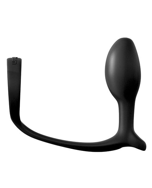 Pipedream Products Anal Fantasy Ass-gasm Cockring Beginners Plug - Black Anal Toys
