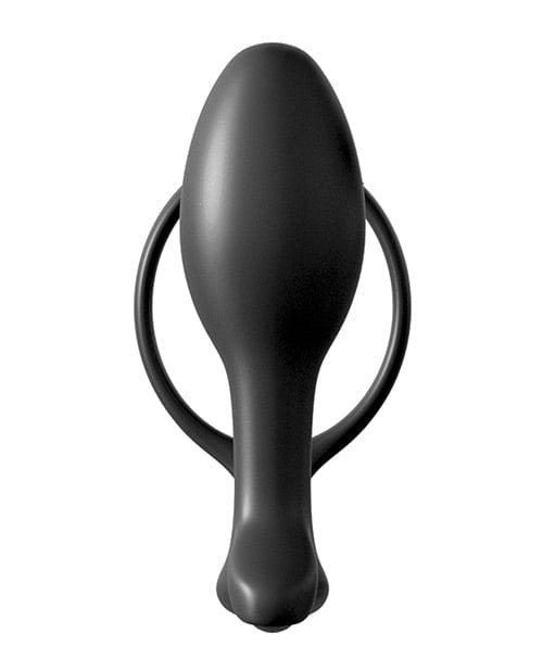 Pipedream Products Anal Fantasy Ass-gasm Cockring Beginners Plug - Black Anal Toys