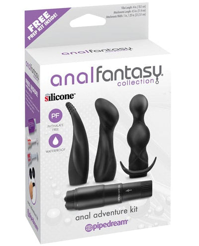 Pipedream Products Anal Fantasy Collection Anal Adventure Kit - Black Anal Toys