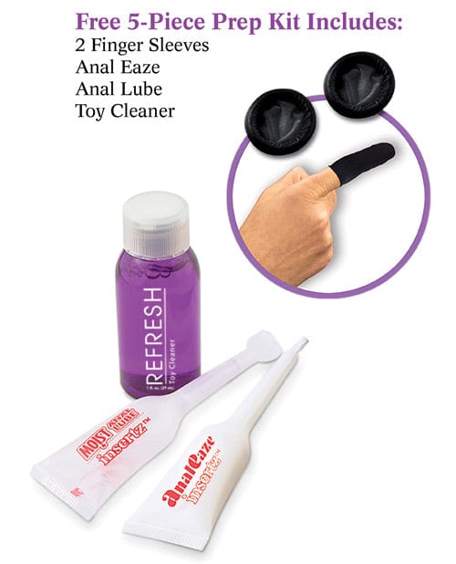 Pipedream Products Anal Fantasy Collection Vibrating Reach Around - Black Anal Toys