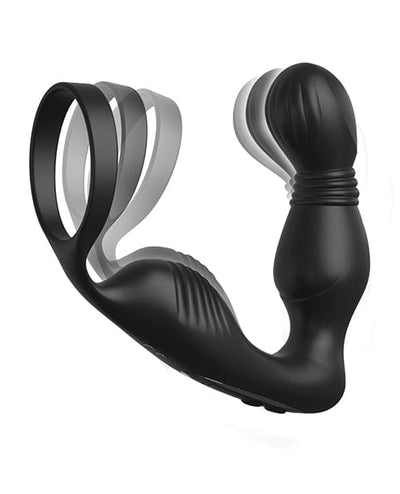 Pipedream Products Anal Fantasy Elite Collection Ass-gasm Pro P Spot Milker - Black Anal Toys