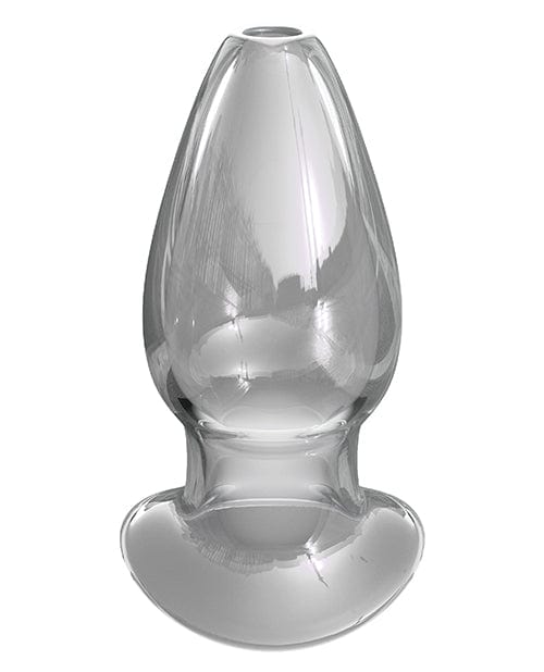 Pipedream Products Anal Fantasy Elite Mega Anal Glass Gaper - Clear Anal Toys