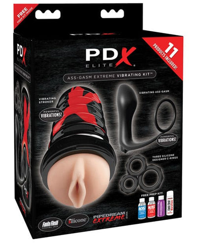 Pipedream Products Pipedream Extreme Elite Ass Gasm Vibrating Kit Anal Toys