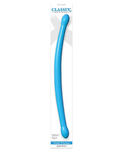 Pipedream Products Classix 18" Bendable Double Whammy Blue Dildos