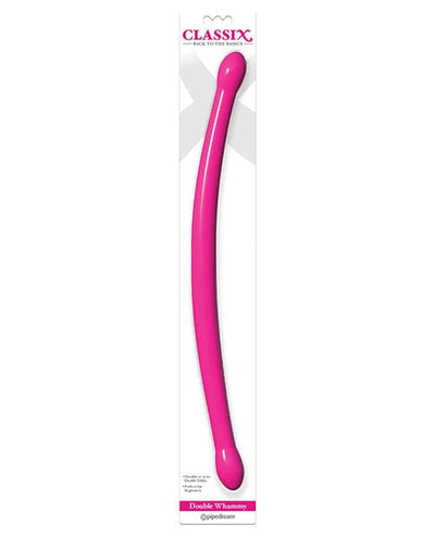 Pipedream Products Classix 18" Bendable Double Whammy Pink Dildos