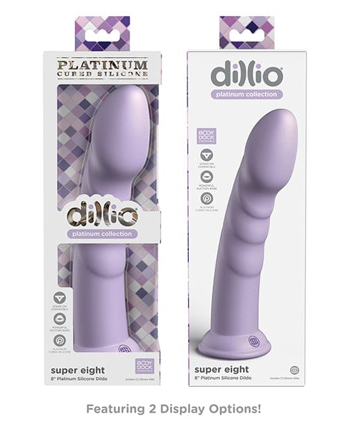 Pipedream Products Dillio Platinum 8" Super Eight Silicone Dildo Dildos
