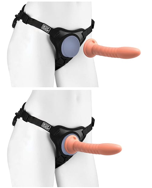 Pipedream Products Dillio Platinum Body Dock Se Strap On Harness - Black Dildos