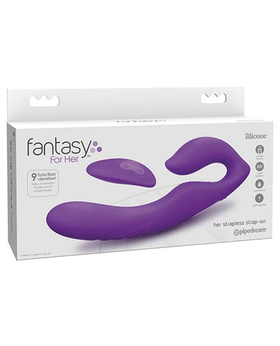 Pipedream Products Fantasy For Her Ultimate Strapless Strap On - Purple Dildos