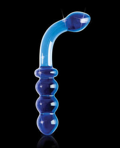 Pipedream Products Icicles No. 31 Hand Blown Glass - Blue G Spot Dildos