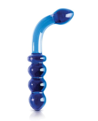 Pipedream Products Icicles No. 31 Hand Blown Glass - Blue G Spot Dildos