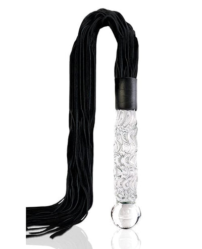 Pipedream Products Icicles No. 38 Hand Blown Glass Handled Whip - Clear Dildos