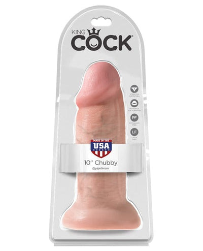 Pipedream Products King Cock 10" Chubby Flesh Dildos