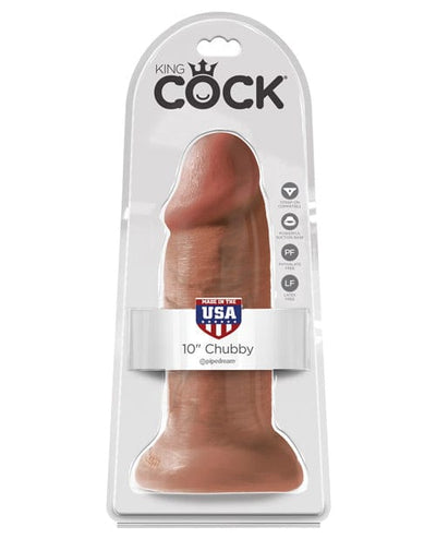 Pipedream Products King Cock 10" Chubby Tan Dildos