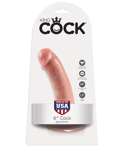 Pipedream Products King Cock 6" Cock Flesh Dildos