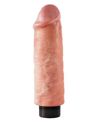 Pipedream Products King Cock 6" Vibrating Cock Flesh Dildos