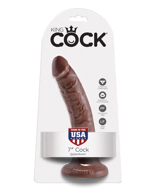 Pipedream Products King Cock 7" Cock Brown Dildos