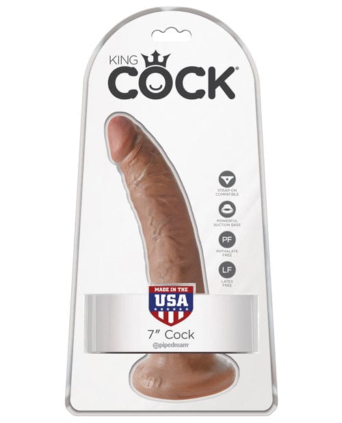 Pipedream Products King Cock 7" Cock Tan Dildos