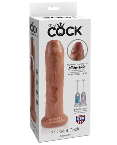 Pipedream Products King Cock 7" Uncut Dildo Tan Dildos