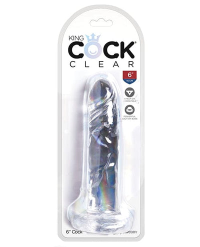 Pipedream Products King Cock Clear Cock 6" Dildos