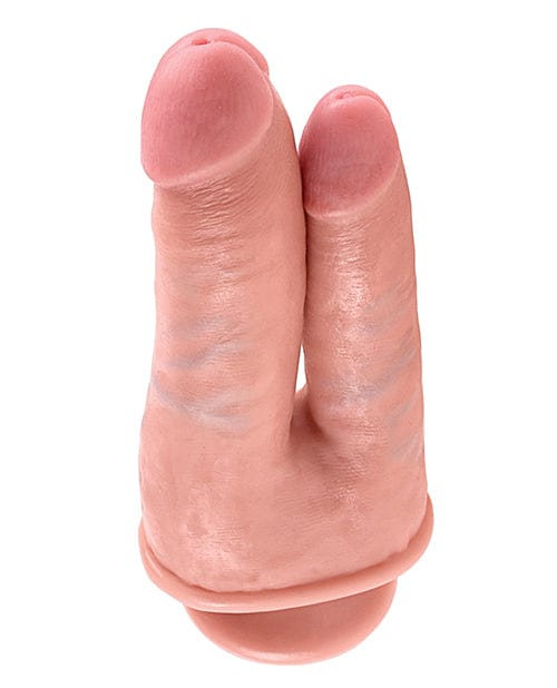 Pipedream Products King Cock Double Penetrator Flesh Dildos