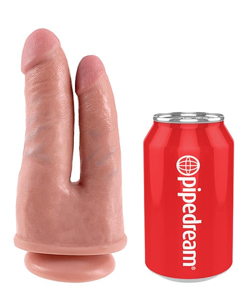Pipedream Products King Cock Double Penetrator Flesh Dildos