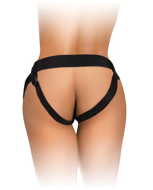 Pipedream Products King Cock Elite Comfy Body Dock Strap On Harness - Black Dildos
