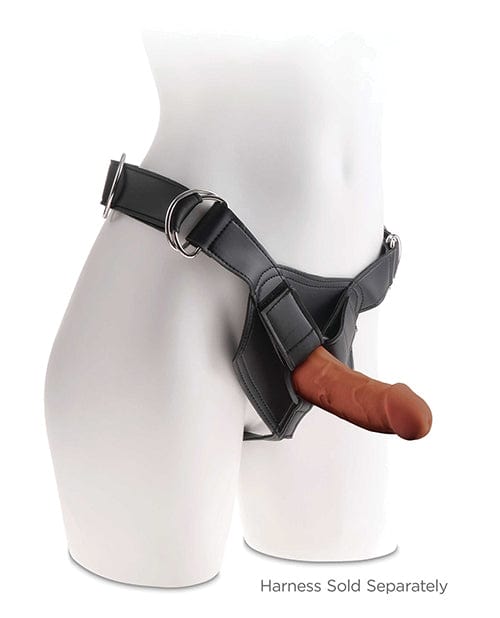 Pipedream Products King Cock Plus 6" Triple Density Cock - Brown Dildos