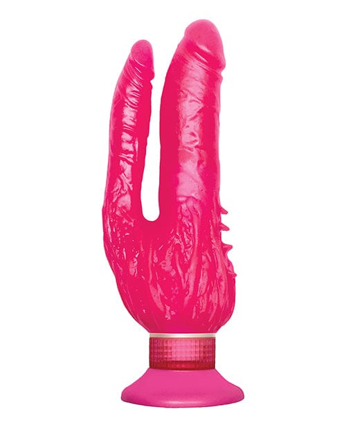 Pipedream Products Wall Bangers Double Penetrator Waterproof - Pink Dildos