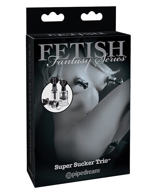 Pipedream Products Fetish Fantasy Limited Edition Super Sucker Trio - Black Kink &amp; BDSM