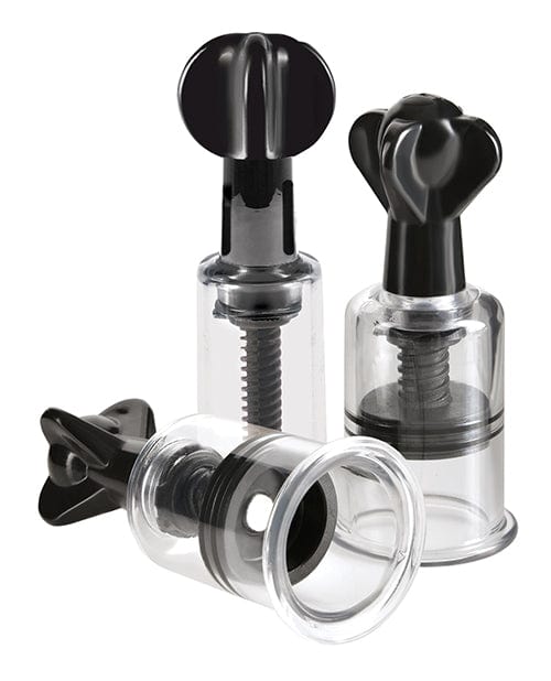 Pipedream Products Fetish Fantasy Limited Edition Super Sucker Trio - Black Kink &amp; BDSM
