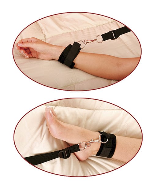 Pipedream Products Fetish Fantasy Series Bed Restraint Bondage Kit Kink &amp; BDSM