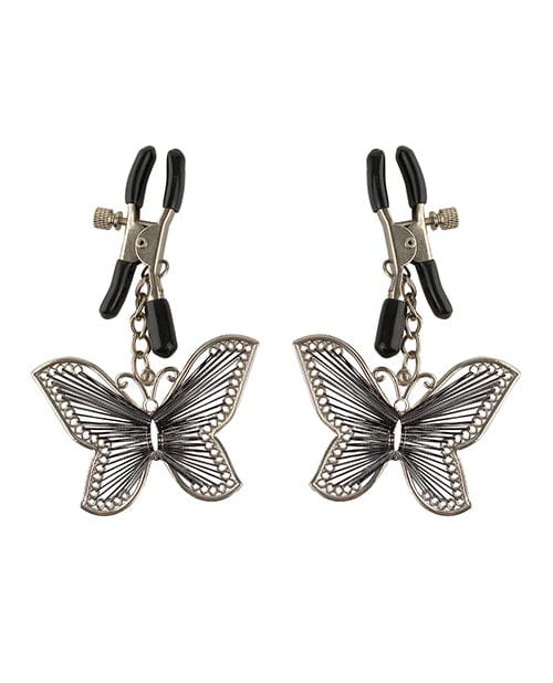 Pipedream Products Fetish Fantasy Series Butterfly Nipple Clamps Kink &amp; BDSM