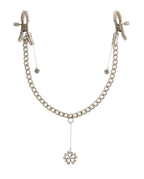 Pipedream Products Fetish Fantasy Series Crystal Nipple Clamps Kink &amp; BDSM