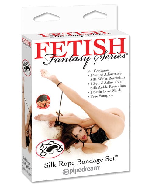 Pipedream Products Fetish Fantasy Series Silk Rope Bondage Set Kink &amp; BDSM