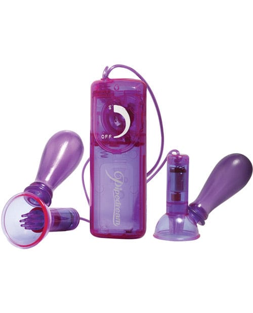 Pipedream Products Fetish Fantasy Series Vibrating Nipple Pumps Kink &amp; BDSM