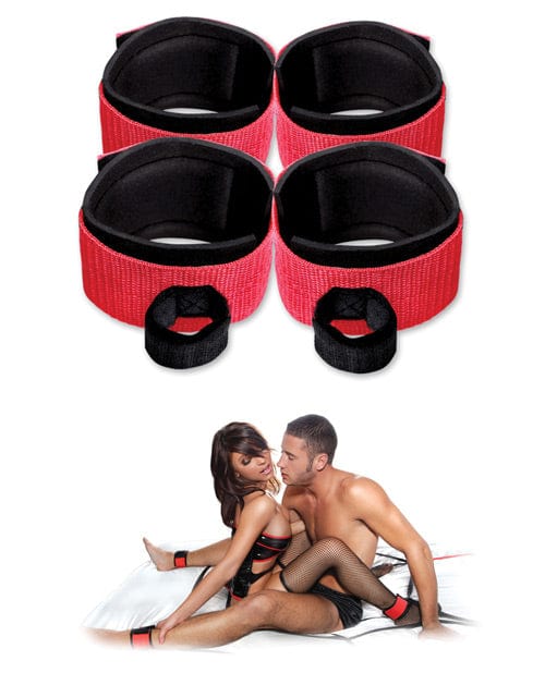 Pipedream Products Fetish Fantasy Web - Bed Restraint System Kink &amp; BDSM