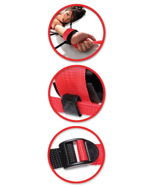 Pipedream Products Fetish Fantasy Web - Bed Restraint System Kink &amp; BDSM