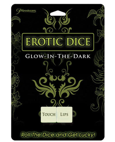 Pipedream Products Erotic Dice - Glow In The Dark More