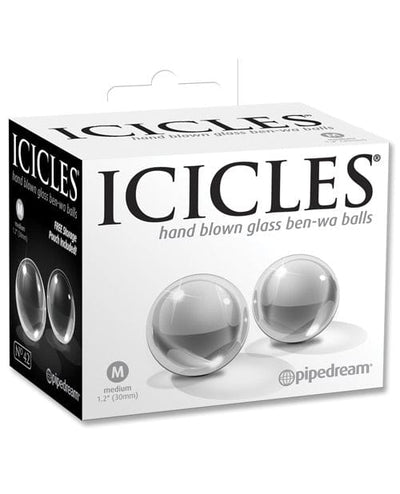 Pipedream Products Icicles No. 41 Hand Blown Glass Ben Wa Balls Medium More