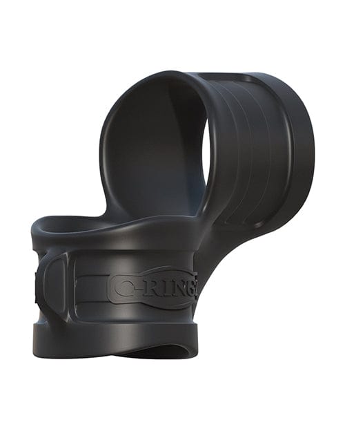 Pipedream Products Fantasy C-Ringz Mr. Big Cock Ring &amp; Ball Stretcher - Black Penis Toys
