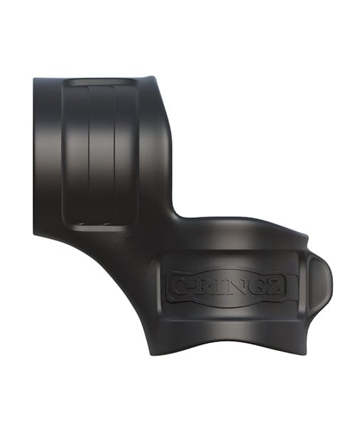 Pipedream Products Fantasy C-Ringz Mr. Big Cock Ring &amp; Ball Stretcher - Black Penis Toys