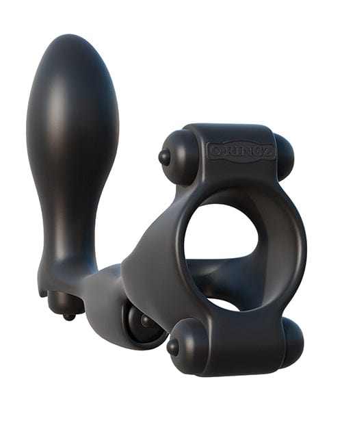 Pipedream Products Fantasy C Ringz Ultimate Ass Gasm - Black Penis Toys